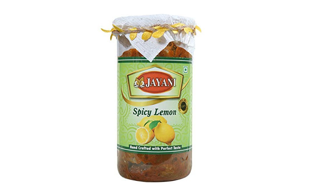 Jayani Spicy Lemon    Glass Jar  800 grams